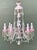 Vintage Check Cut Crystal Swag Chandelier For Sale - Image 11 of 12