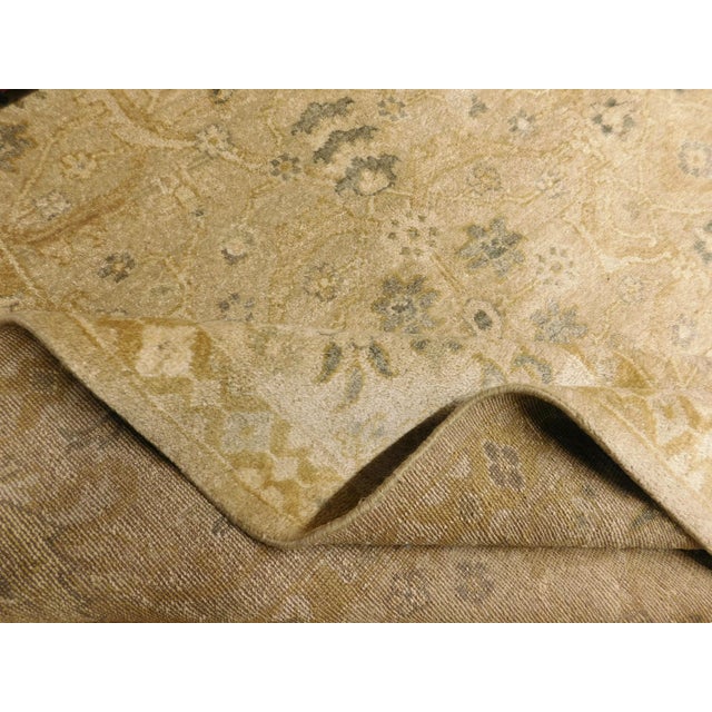 Hand Knotted Indo Oushak Rug. 8'x 10' For Sale - Image 18 of 18