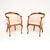 Antique Queen Anne Style Walnut Tub Armchairs, 1920, Set of 2 For Sale - Image 12 of 12