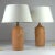 Vintage Terracotta Wine Grape Lamps, Set of 2 For Sale - Image 8 of 10