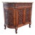 Early 1900s French Heavy Hand Carved Commode Marble Top Cabinet 6672 For Sale