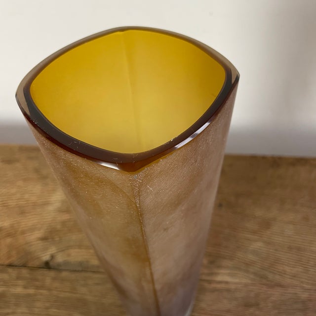 1990s Vase in Satin-Finish Murano Glass by Nason & Moretti, 1990s For Sale - Image 5 of 9