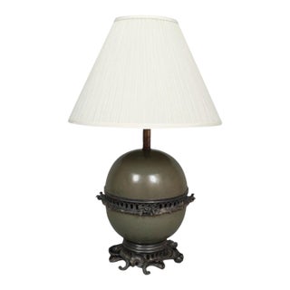 Early 20th Century Ceramic Table Lamp For Sale