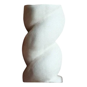 Small White Babka Sconce by Di Fretto