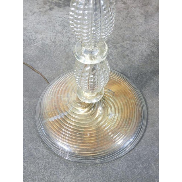 Blown Glass Floor Lamp from Barovier & Toso For Sale - Image 17 of 18