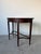 Brown Antique George III Mahogany Demi-Lune Console Table With Drawer For Sale - Image 8 of 13