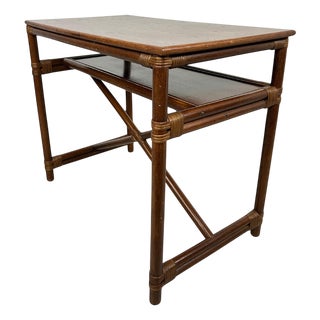 Mid-Century Modern Bamboo Desk from Gervasoni, 1970s For Sale