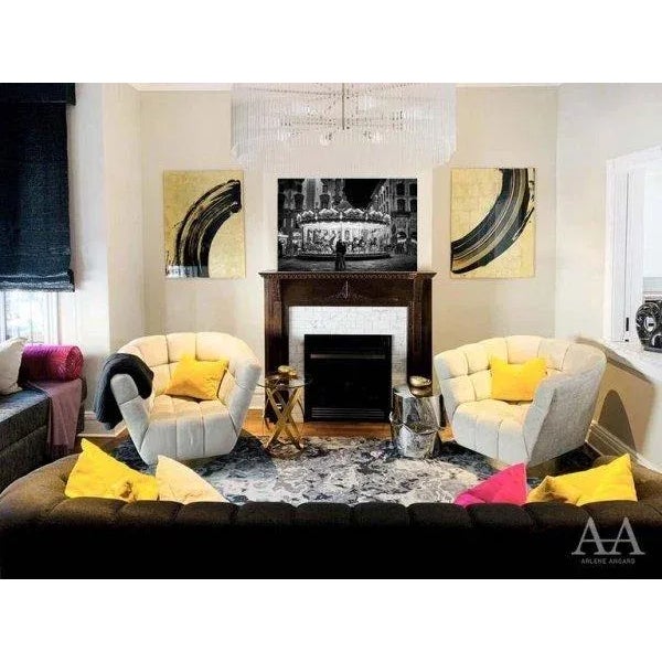 Metal 2019 "The Rides" Black and White Photograph on Digital Paper by Maria Grazia Facciolà For Sale - Image 7 of 7