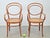 19th Century Antique Bentwood Webbing Chairs by Jacob & Josef Kohn for Wiener Werkstätte, Austria, 1890s, Set of 2 For Sale - Image 5 of 13