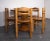 Dining Table & Chairs Set in the Style of Rainer Daumiller, 1970s, Set of 6 For Sale - Image 13 of 13