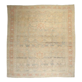 Early 20th Century Beautiful Oversize Persian Bibikabad Rug For Sale