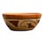 Vintage Abstract Geometric Ceramic Bowl For Sale