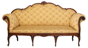 18th Century Italian Walnut Settee