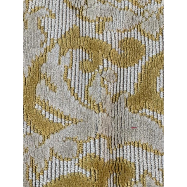 Beige Mid-Century French Cogolin Decorative Rug, 1970s For Sale - Image 8 of 18