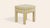 Contemporary Citron Piero Ottoman by Ceraudo For Sale - Image 3 of 7