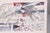 Glen Michaels Signed Modern Red & Gray Watercolor Ink Drawing Paper 8.5h X 20w For Sale In Detroit - Image 6 of 6