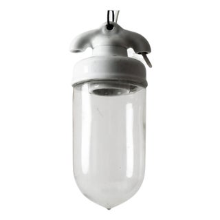 Bauhaus Hand-Blown Glass Bulb Lamp, Denmark, 1930s For Sale