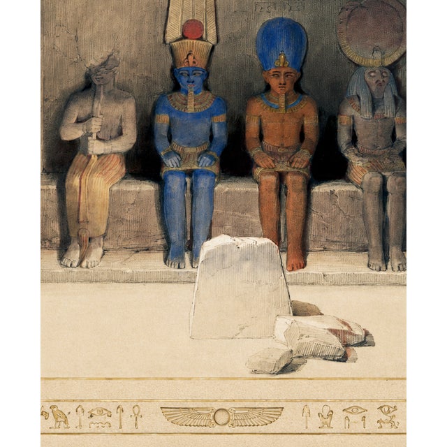Atelier Aria Lumae Antique Egyptian Revival Temple Pharaonic Archeological Study Fine Art Gallery Board Print 30 X 24 For Sale - Image 4 of 16