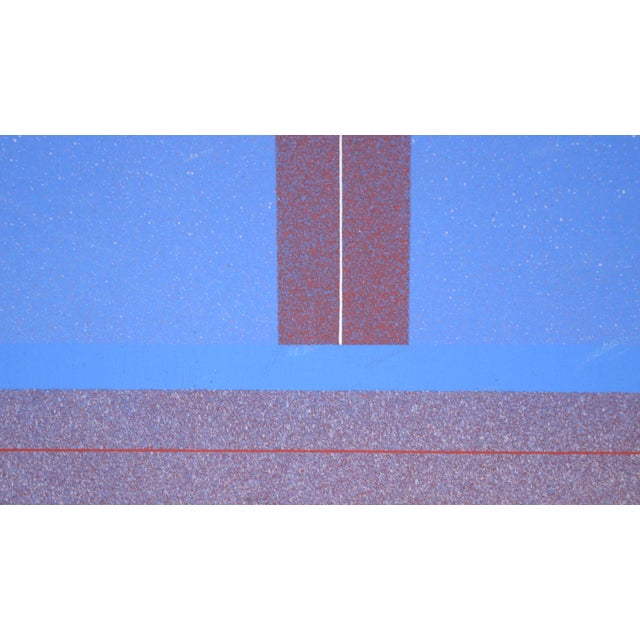 "Kiva Iv" - 1970's Minimalist Geometric Abstract For Sale - Image 10 of 12