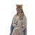 A beautiful Virgin and Child figurine made in Germany in the early 20th century. This unglazed bisque porcelain figurine...