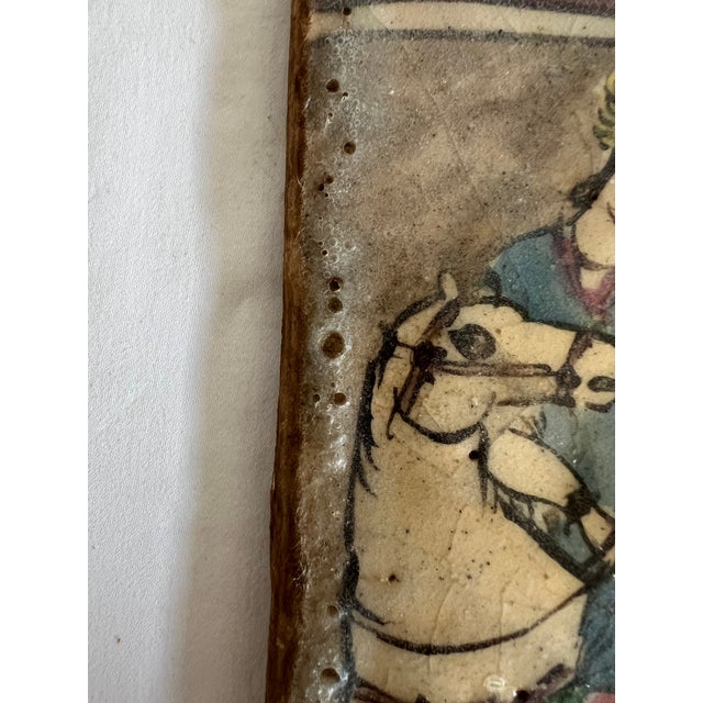 19th Century Persian Tile For Sale - Image 12 of 12