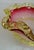 Victorian Frosted Cranberry Glass Preserve Bowl, 1880 For Sale - Image 3 of 8
