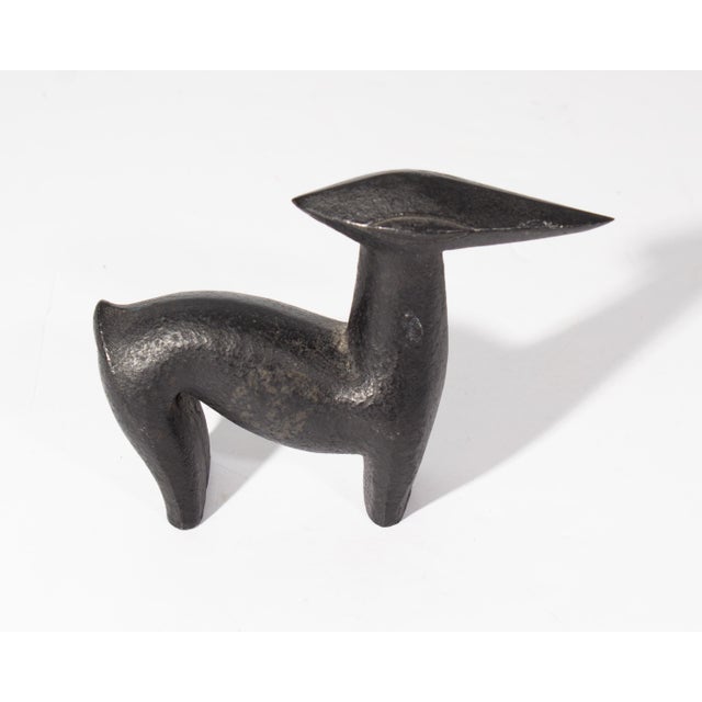 Cast Iron Deer by Miya Shoutarou For Sale In Indianapolis - Image 6 of 6