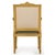 18th Century French Louis XVI Period Carved Giltwood Arm Chair Fauteuil Ca. 1775 For Sale - Image 5 of 18