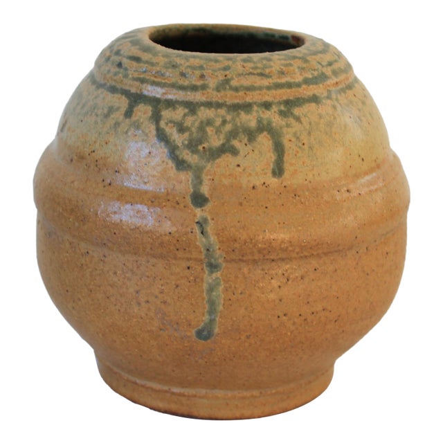 1970's Studio Art Pottery Vessel or Vase For Sale