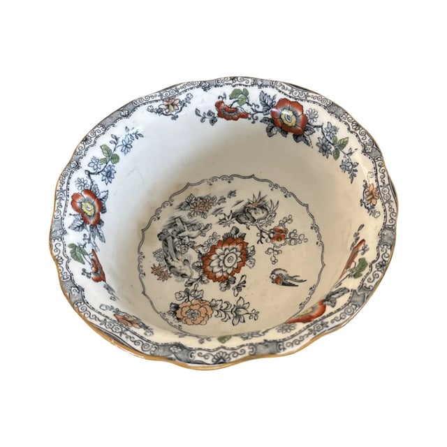 Antique Ashworth Bros. Hanley Ironstone Jardinière – Santini Bros. Provenance, c.1890 For Sale - Image 4 of 7