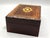 Brown 19th-Century English Rosewood Jewelry Box, Lock & Key For Sale - Image 8 of 11