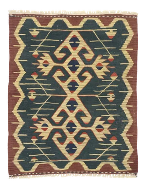 Vintage Persian Shiraz Kilim Rug - 02'10 X 03'06
