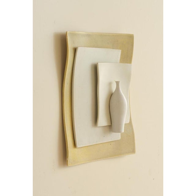Swedish Ceramic Wall Plaque by Vivi Calissendorff, 1980s For Sale - Image 3 of 7