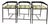 Custom Iron Counter Stools — Set of 3 For Sale