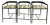 Custom Iron Stools — Set of 3 For Sale