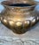 Mid-Century Italian Hammered Brass Swirl Jardinière by Egidio Casagrande - Model 1010 For Sale In Philadelphia - Image 6 of 12