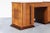Mid-Century Modern Vintage American Art Deco Walnut and Rosewood Executive Desk, 1930s For Sale - Image 3 of 12