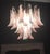 Murano Glass Pink and White Lattimo Chandelier, 1980s For Sale - Image 6 of 13