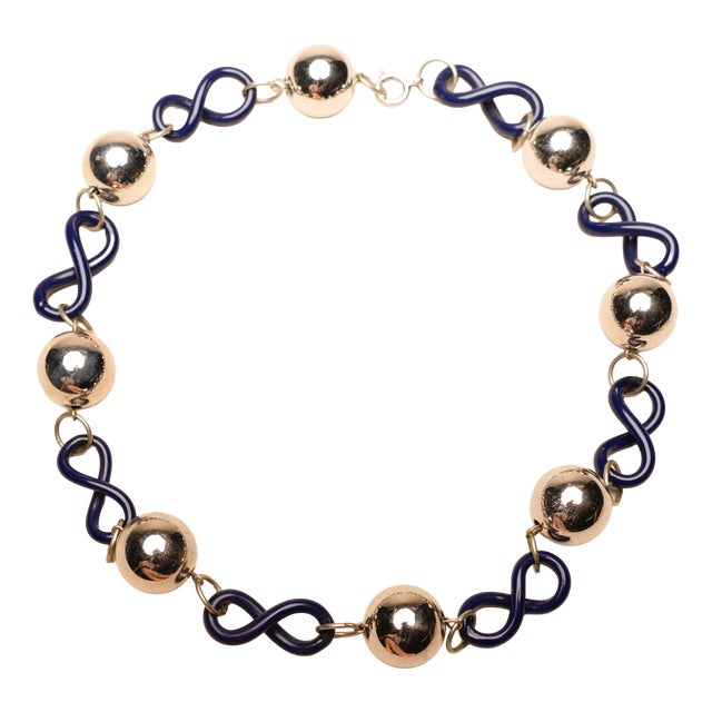 Art Deco Necklace by Jakob Bengel, Early 1930s For Sale