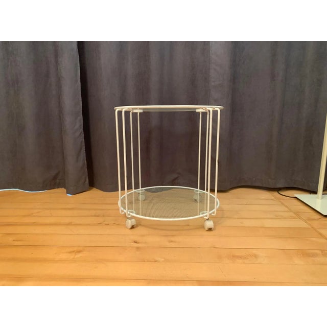 White Coffee Table, 1970s For Sale - Image 8 of 11