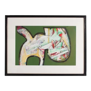 Abstract Mixed Media Painting by James L. Bruch
