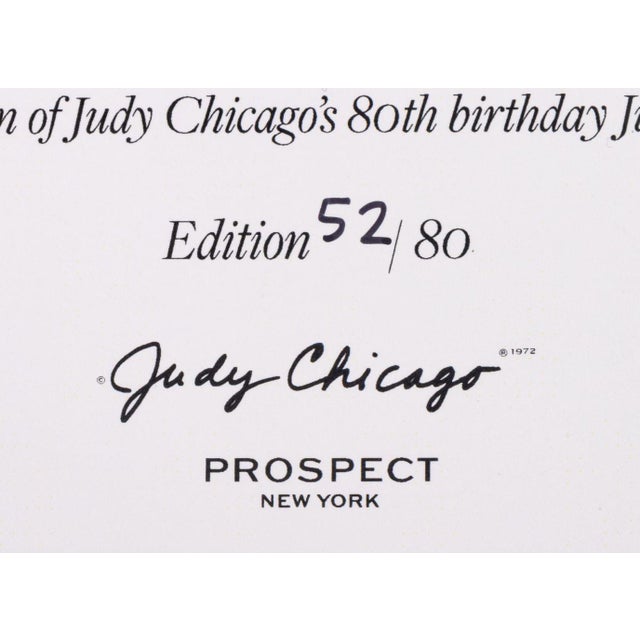 Judy Chicago Commemorative Tableware, 10 Pcs. For Sale - Image 16 of 16