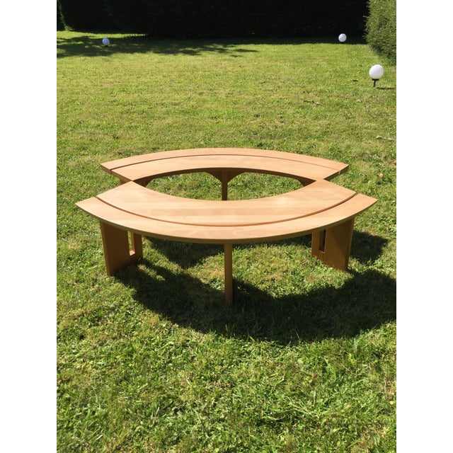 Vintage Benches from Pierre Chapo, 1973, Set of 2 For Sale - Image 10 of 18
