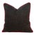 Ratri Black Dotted Ahir Handloom Pillow For Sale