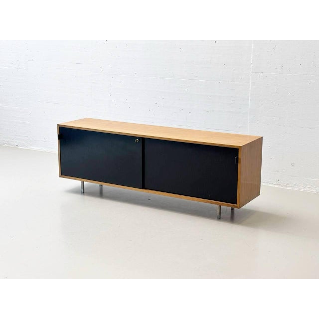 Black Walnut Sideboard from Knoll International, 1960s For Sale - Image 8 of 18