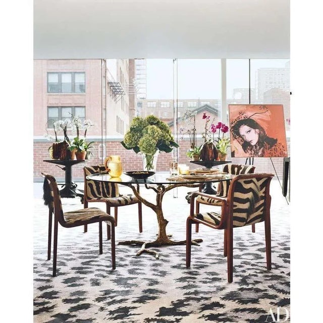 Mid-Century Modern Bentwood Upholstered Armchairs by Bill Stephens for Knoll - Set of 4 For Sale - Image 3 of 10