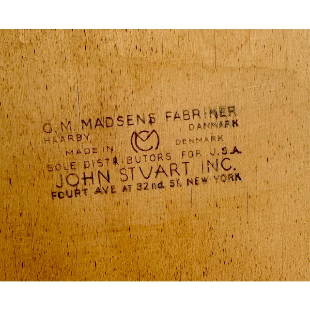Vintage Madsens Teak and Beech Side Chair For Sale In Denver - Image 6 of 7