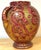 Large Italian Aretini Pottery Vase, Red & Gold Enamel Relief Decoration, Arezzo For Sale - Image 17 of 18