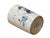 Chinese Distressed White Porcelain Blue Kid Playing Graphic Holder Vase For Sale - Image 9 of 10