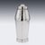 English Art Deco Silver Cocktail Shaker from Walker & Hall, 1939 For Sale - Image 14 of 16